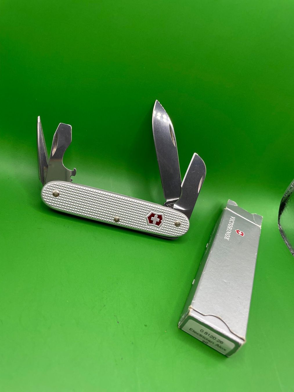 Victorinox Coltelli tascabile: Victorinox Electrician alox – Nuovo e nell'imballaggio originale da Unterlangenegg venduto da can_rf8g