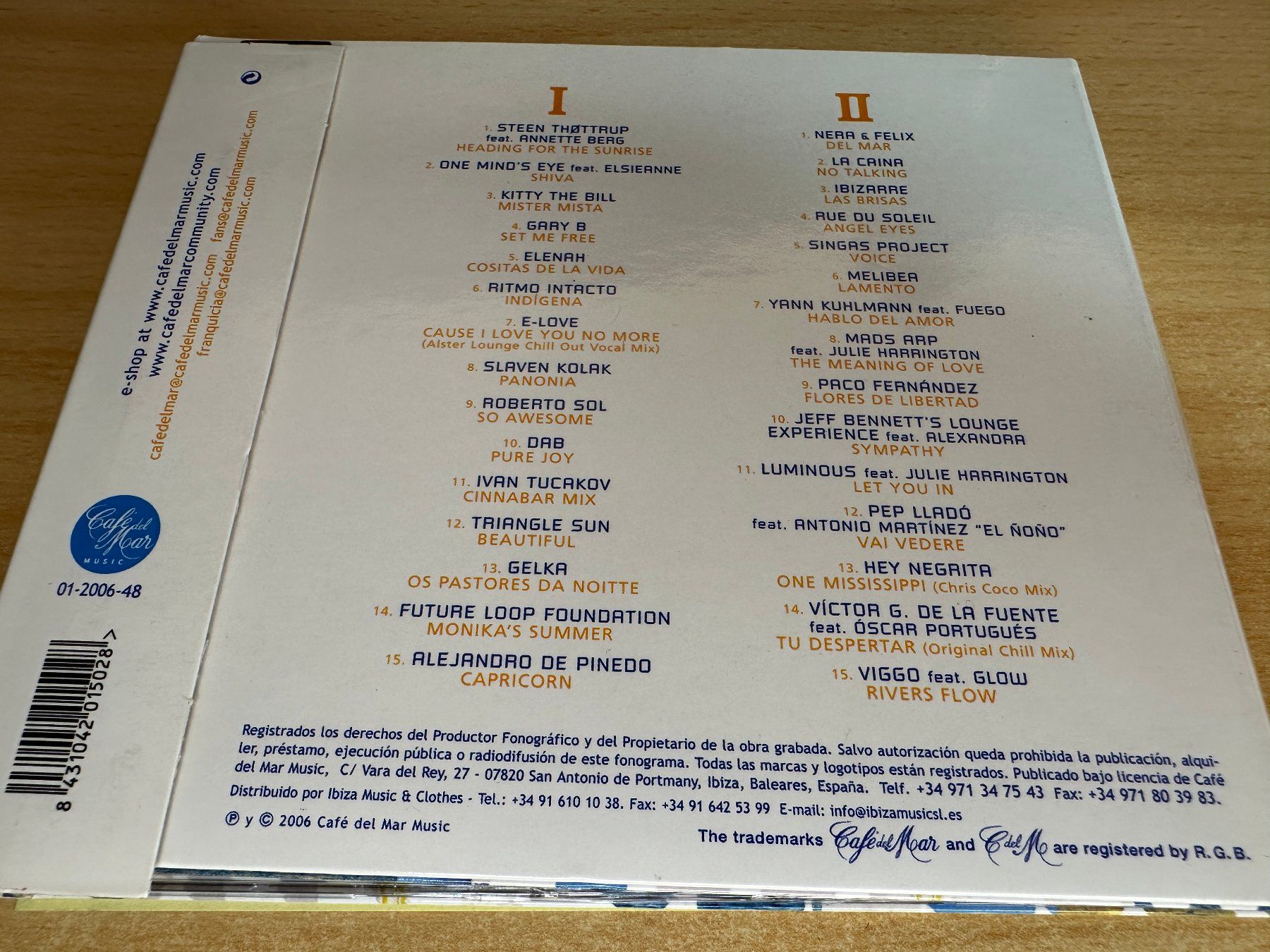 CDs: Various – Café Del Mar - Volumen Trece - 2 CD – Gebraucht aus Rikon im Tösstal von Alpenmutz 1