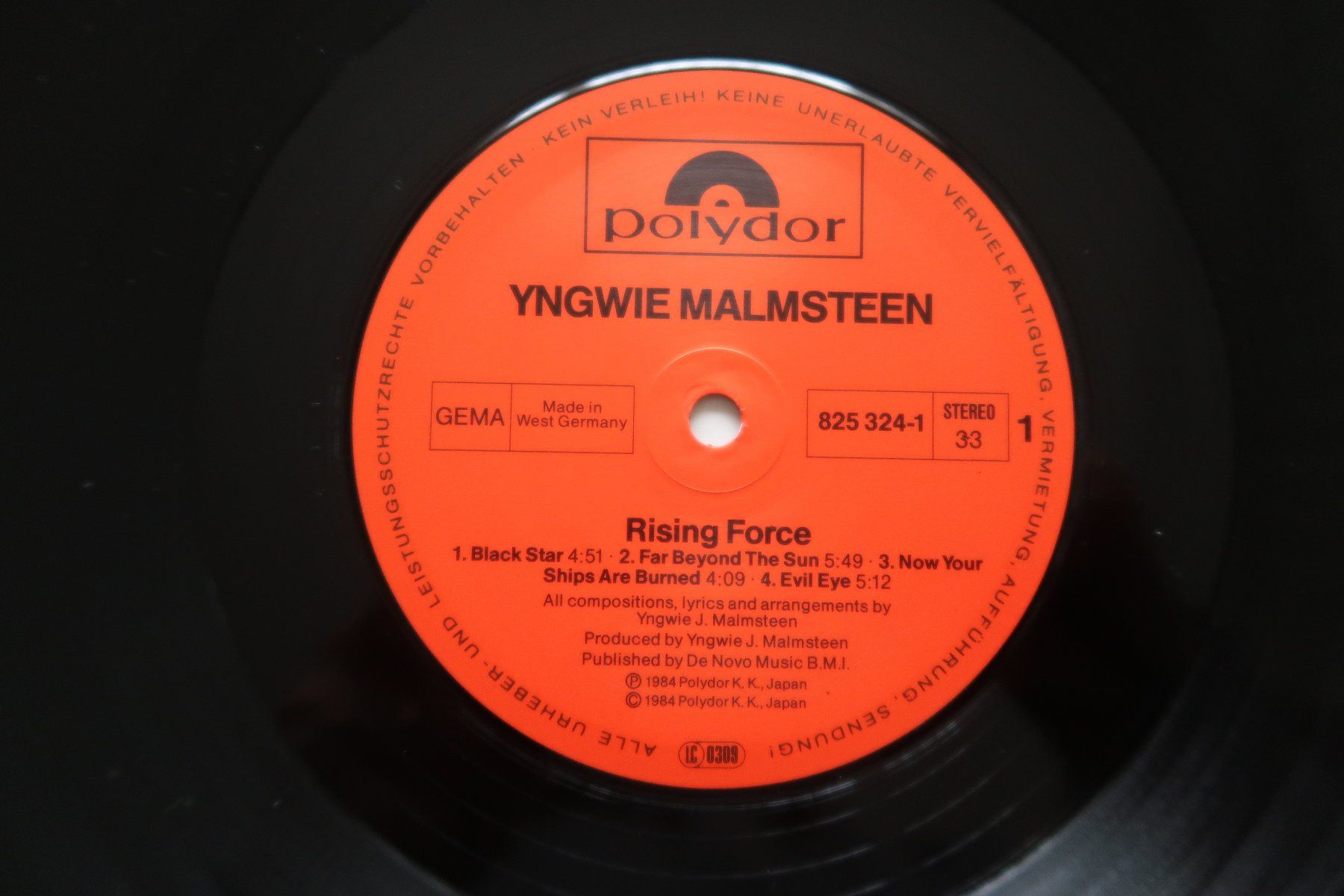 Schallplatten: YNGWIE MALMSTEEN'S RISING FORCE - VINYL LP – Gebraucht aus Basel von Patiscat 2