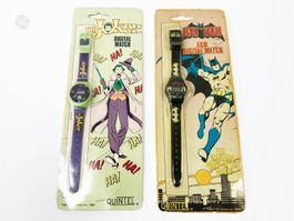 Batman Joker LCD Watch Vintage Armbanduhr DC Comics 1989