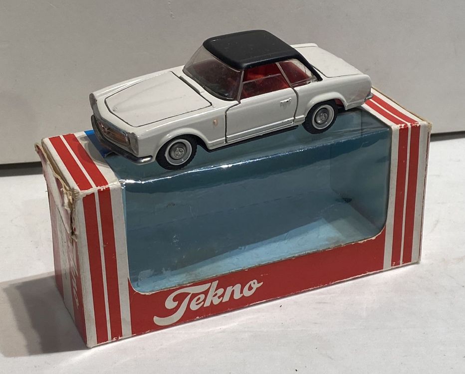 TEKNO 928 MERCEDES-BENZ 230 SL EN BOITE D'ORIGINE MIB EPOQUE DINKY-CIJ-JRD