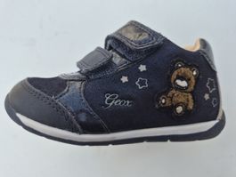 Kinderhalbschuhe GEOX marine Grösse 22 Bär Motiv
