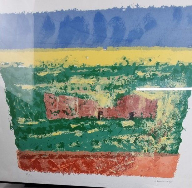 Grafiken & Lithographien: V. Fuenmayor Seregrafie Lithografie  Spanien – Gebraucht aus Flums von Flumsantik 1