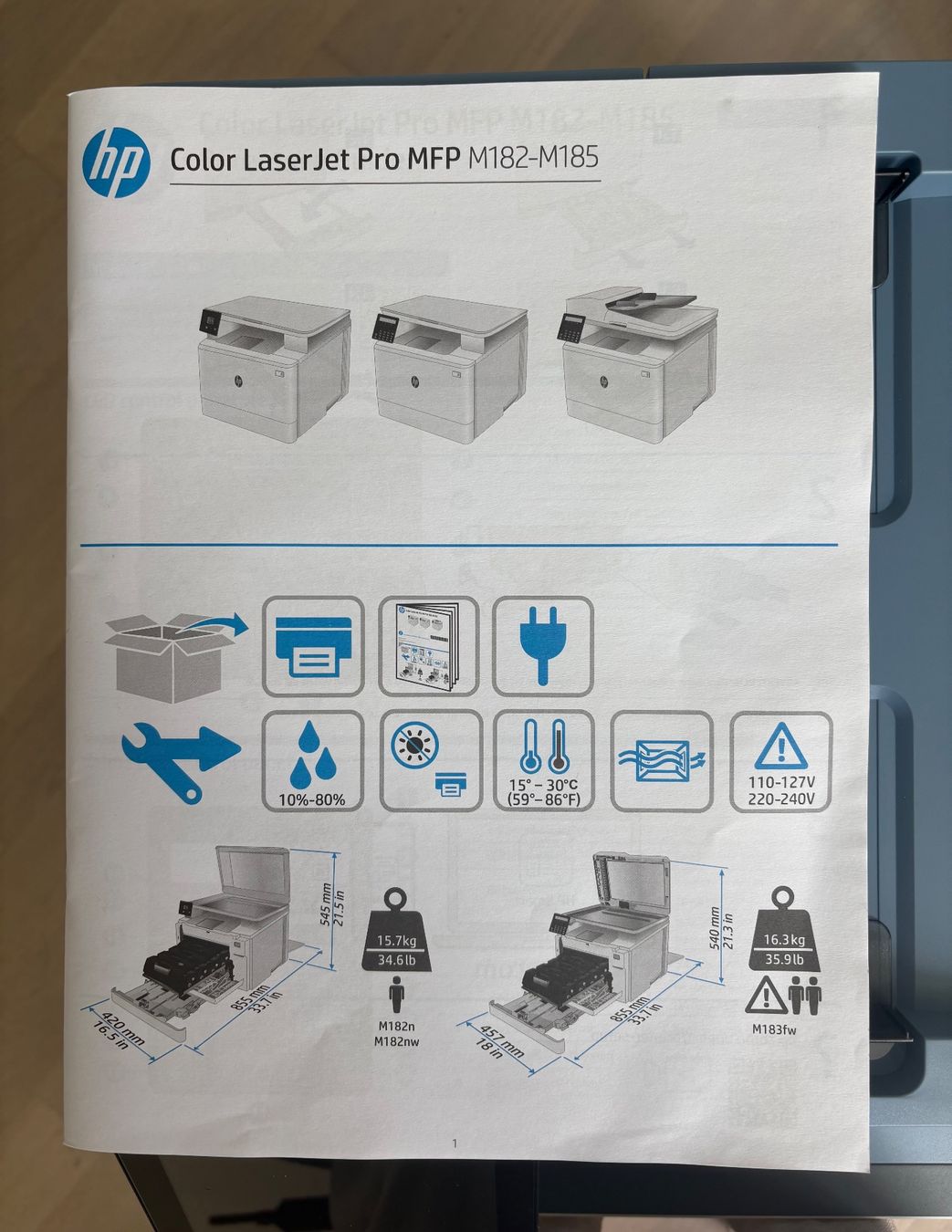 Drucker: HP Color Laserjet Pro MFP 3302sdw – Gebraucht aus Adlikon b.Regensdf von Bel 3