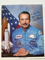 Weltraum OU James Adamson NASA Original Porträt signiert