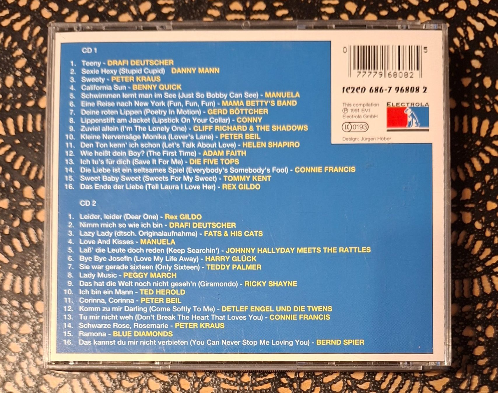 CDs: Halbstark Folge 2, 2CD Set, Rock'n'Roll Compilation 1991 – Gebraucht aus Amriswil von Celini3 1