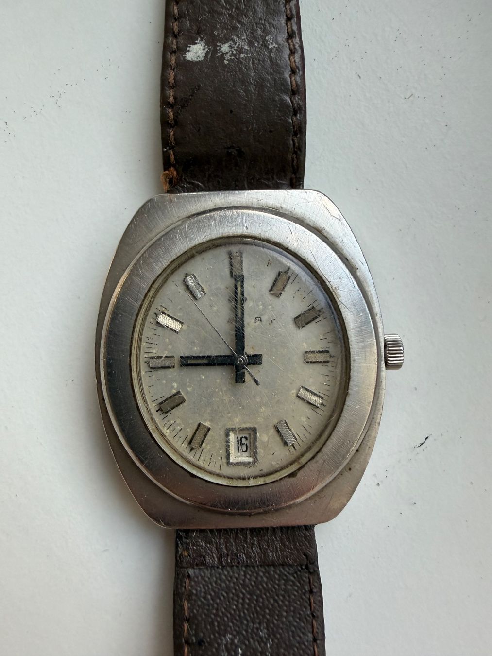 Eterna Uhren: Alte Eterna Matic eventuell Prototyp 1950 mit Datum – Gebraucht aus Deitingen von Juli271 2