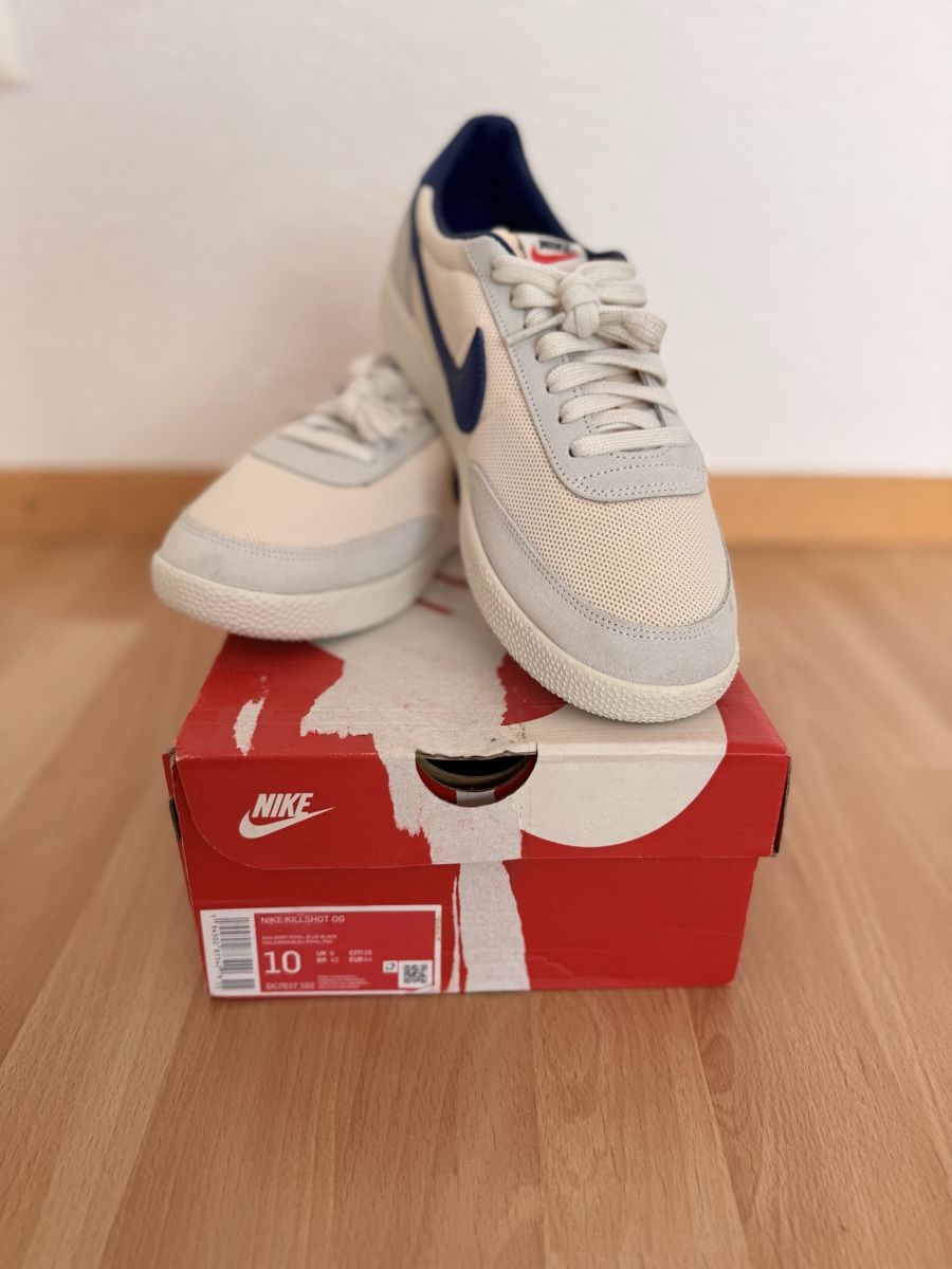 Nike Scarpe da uomo: Nike Killshot OG Sail Deep Royal Blue-Black Grösse 44 – Nuovo e nell'imballaggio originale da Biel/Bienne venduto da paris001 1