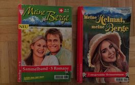 2 Sammelbände Heimatromane "Meine Berge"