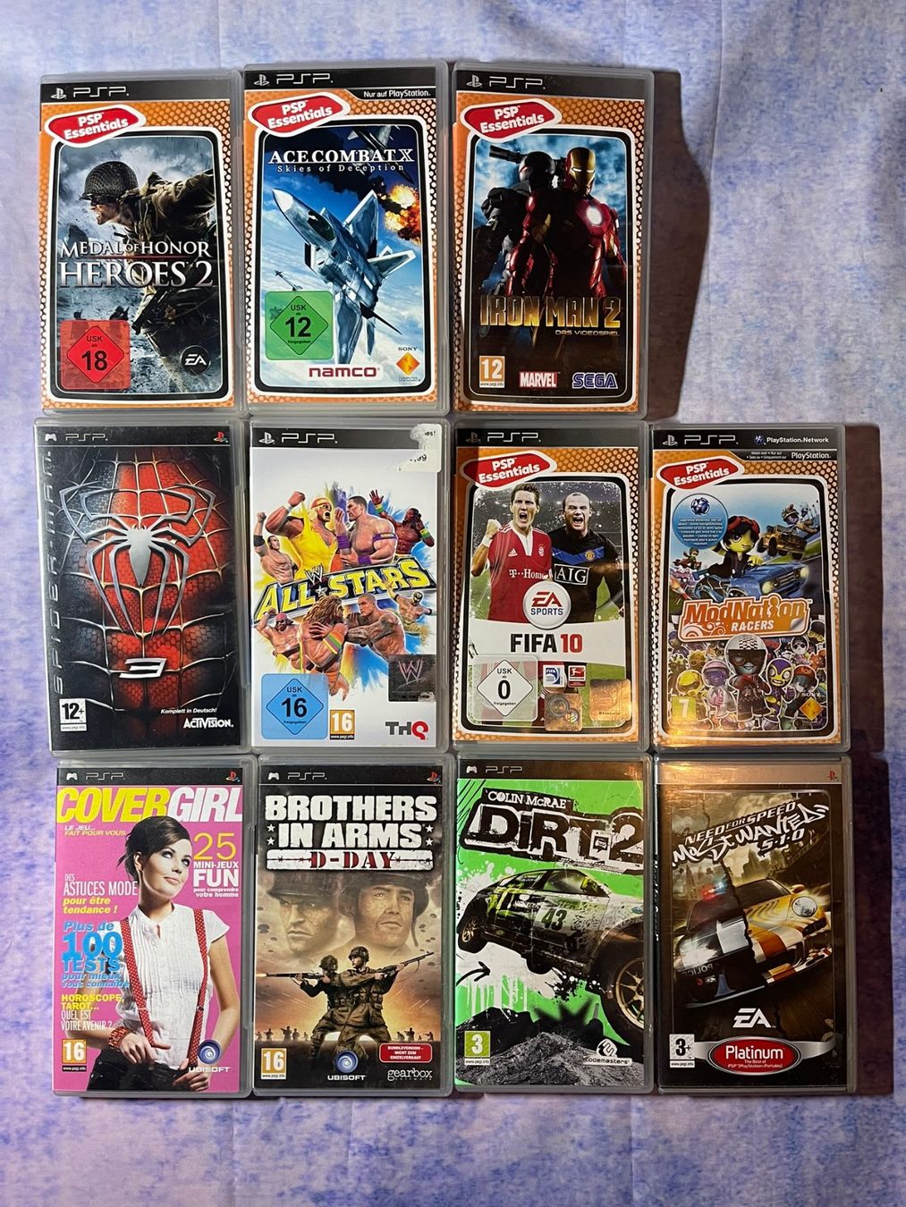 Giochi: PSP Spiele Sammlung 11 Stück – Usato da Märstetten venduto da AlienNova