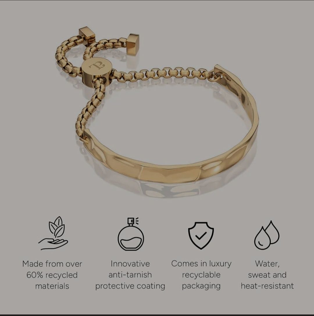 Bracelets: Abbott Lyon hammered abjustable bangle bracelet – Neuf (Voir description) à Kilchberg ZH par emi_6vtg 4