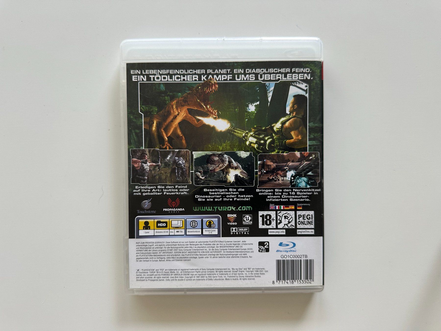 Sony Giochi: Turok, Sony Playstation 3, PS3 – Usato da Couvet venduto da nay_prh5 2