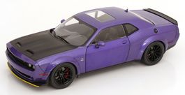 DODGE CHALLENGER SRT HELLCAT 2023 VIOLLET 1:18 SOLIDO