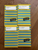 Maturbücher, 4 Reclam XL Bücher