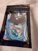Armbandset blau und Engel /Neu