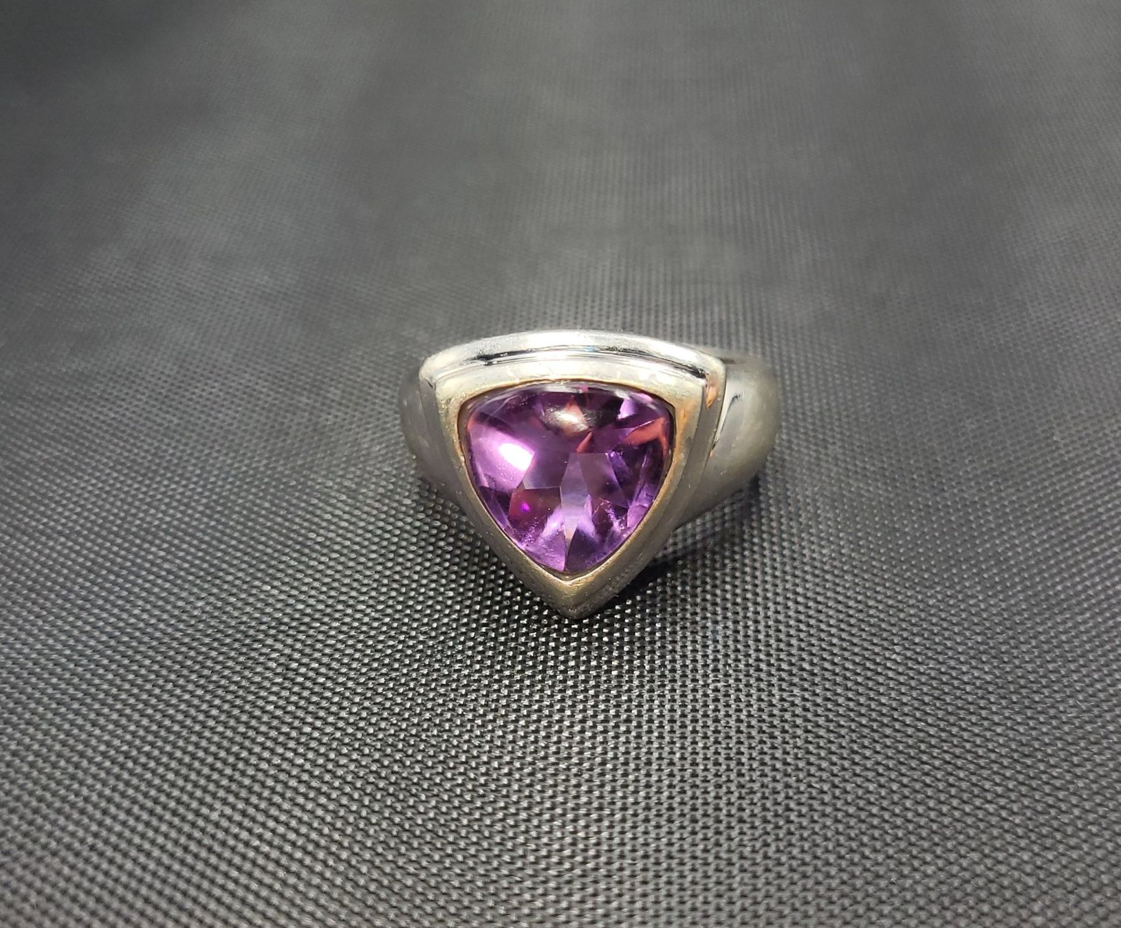 Anelli: Gold 375 Ring Mit Amethyst – Usato da Wald ZH venduto da Dasilver 7