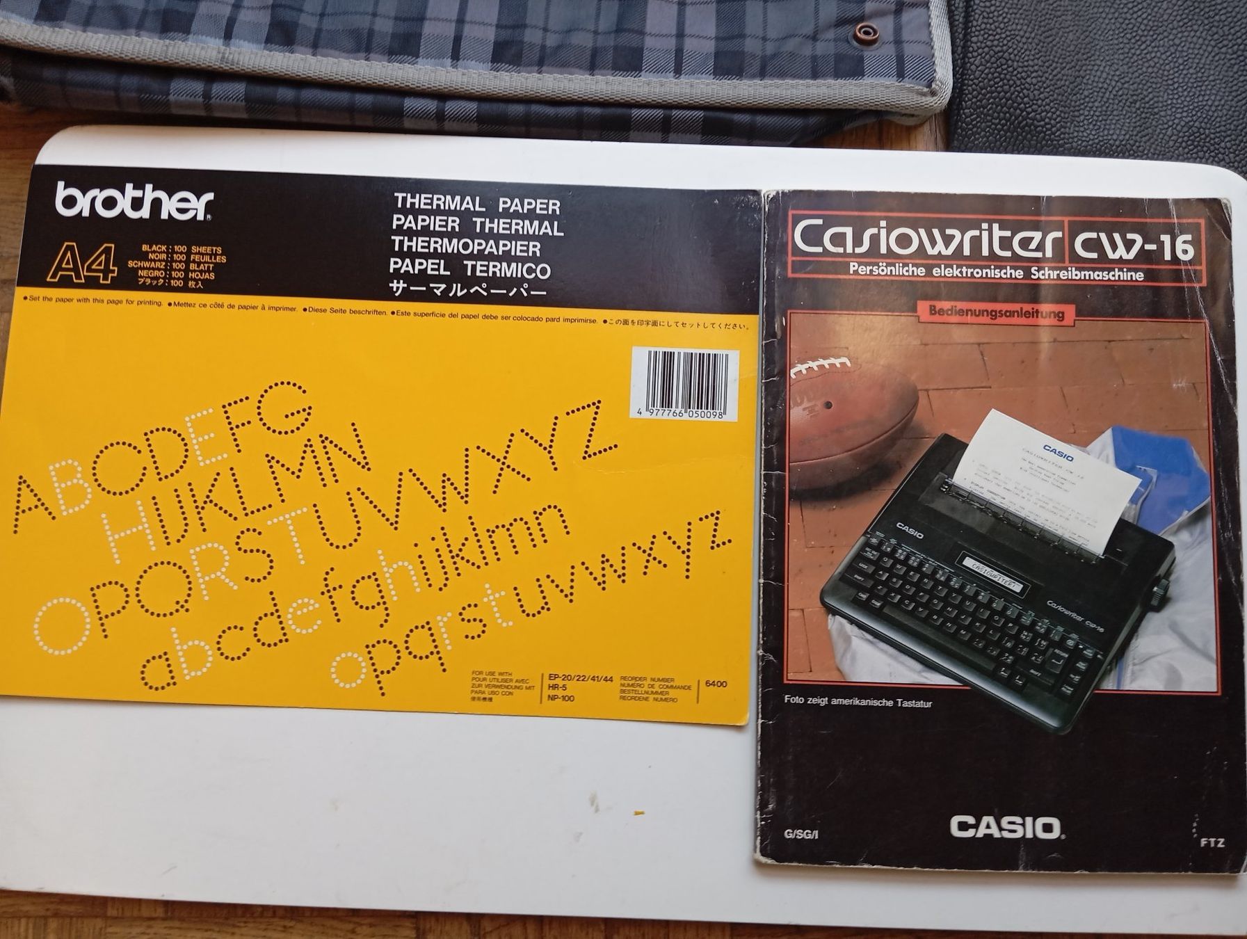 Schreibmaschinen: CASIOWRITER CW 16 electronic typewriter Swiss keyboard – Gebraucht aus Chiasso von  6