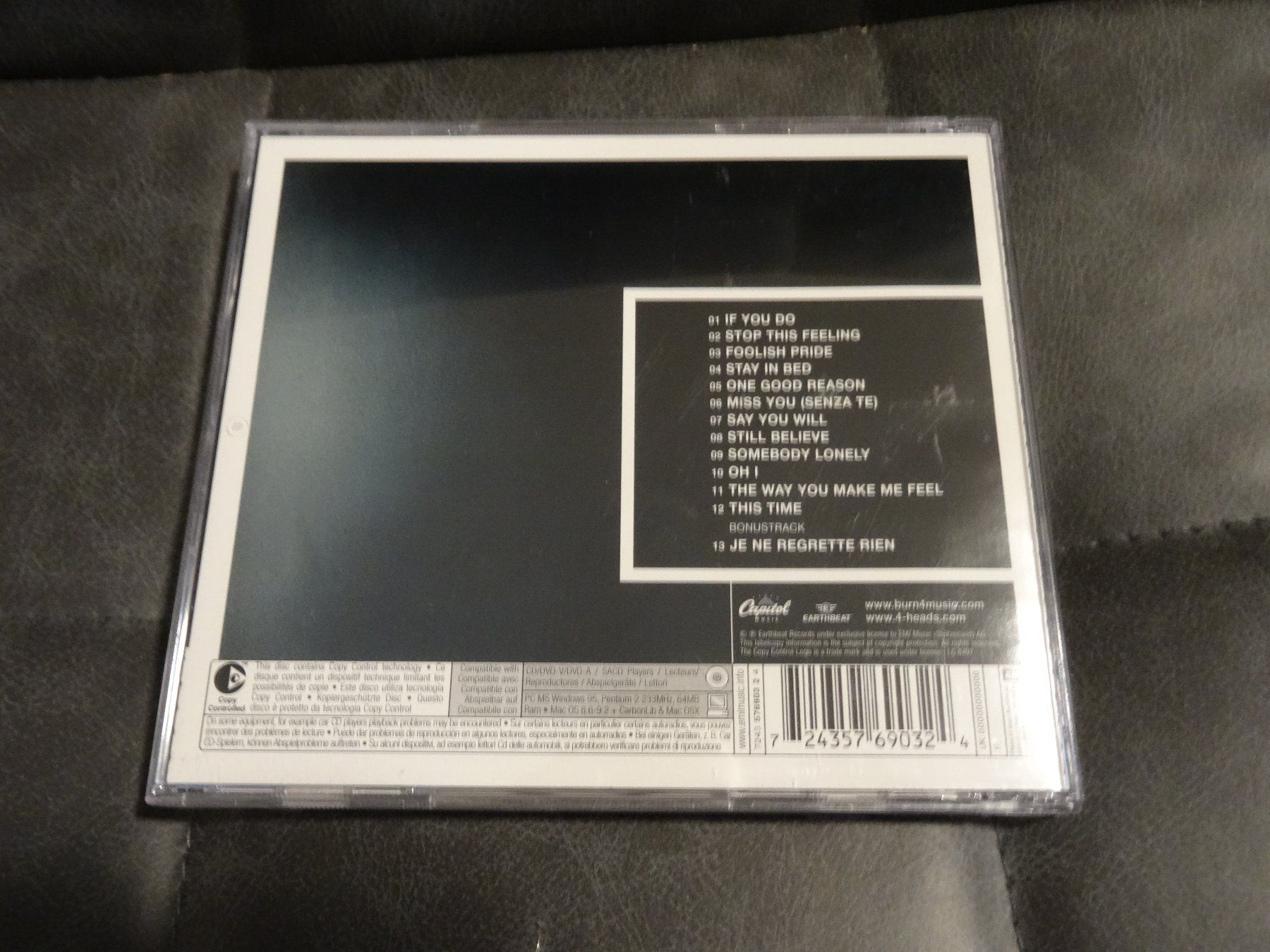 CDs: Burn - Burn CD – Gebraucht aus Olten von Disc-Ausverkauf 1