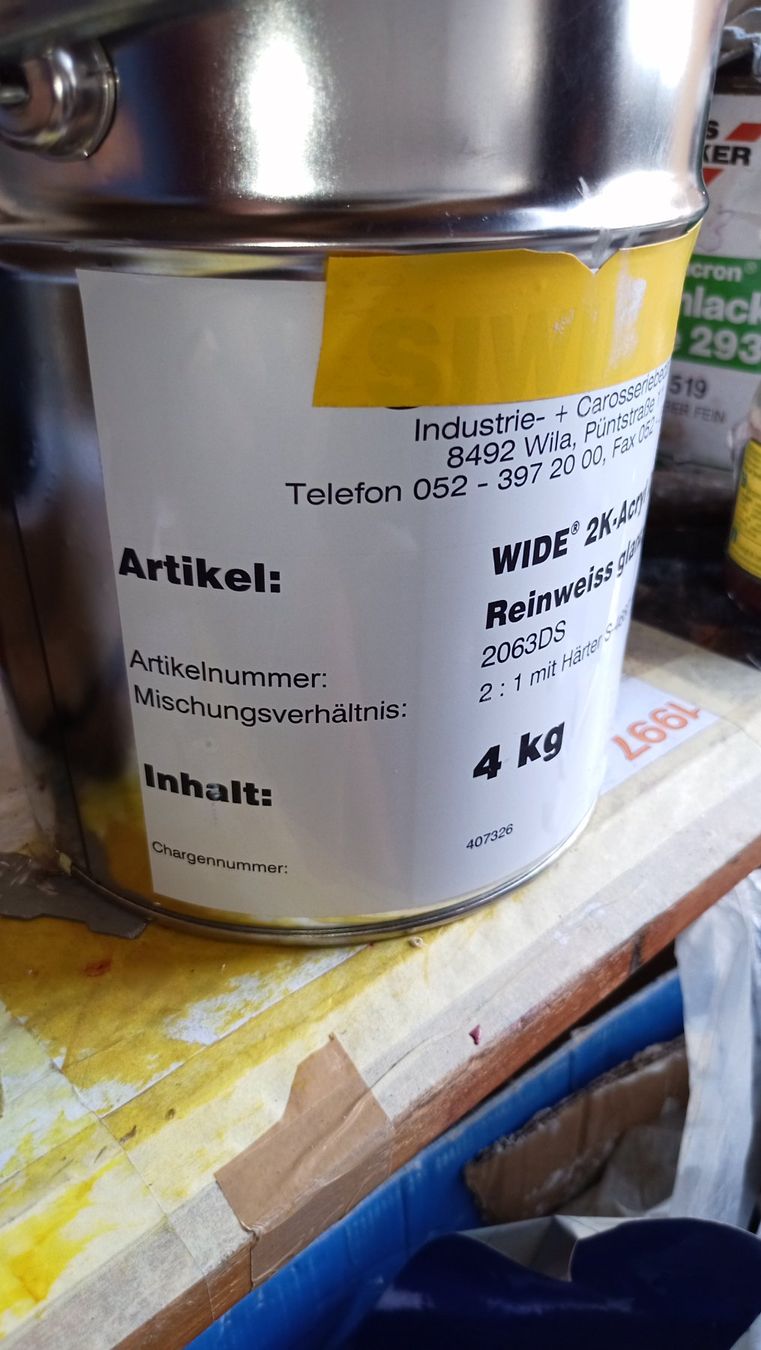 Peintures: Autolack Restposten ab lager – D'occasion à wila par audi48 4