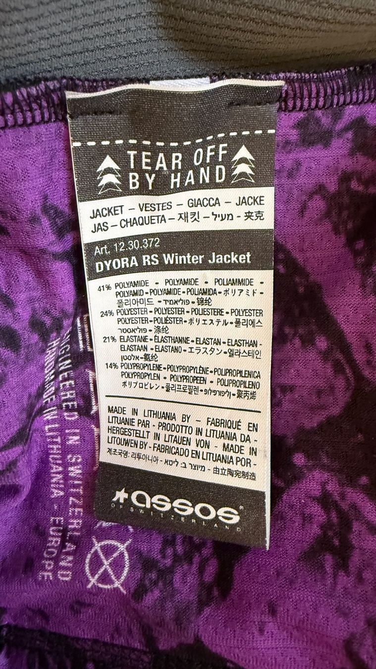 Assos Giacche: ASSOS Damen Softshell Jacke Dyora RS Grösse L NEU – Nuovo (secondo la descrizione) da Birsfelden venduto da Nic21 4
