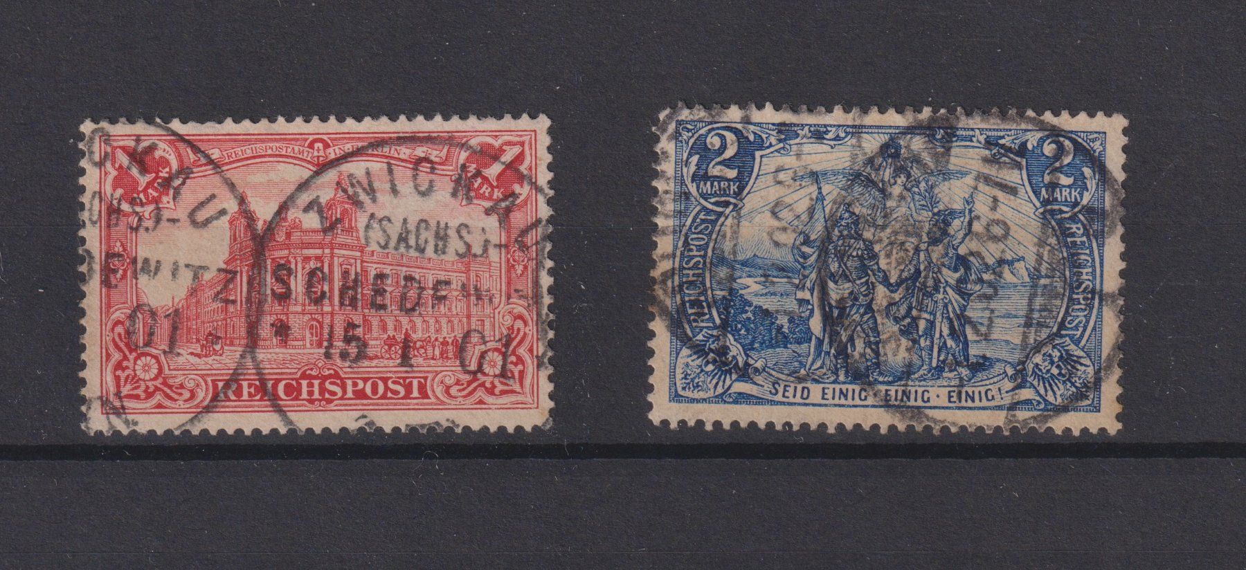Tutti i francobolli: Deutsches Reich 1900 und 1905 – Usato da Bellach venduto da qsearch 1