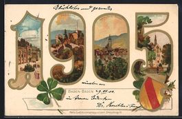Litho Baden-Baden, Friedrichsbad, Altes 