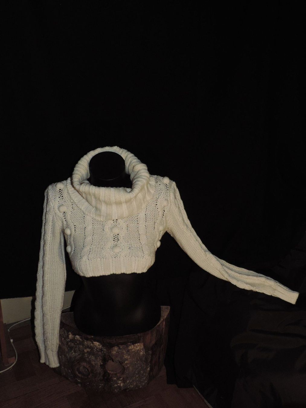 Maglioni & Felpe: pull col roulé en maille blanc – Usato da Genève venduto da Axelle333 4