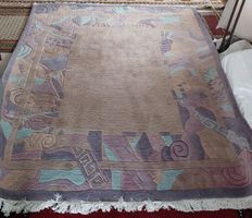 Design Orienteppich Wolle Nepal Tibet 200x250 cm 