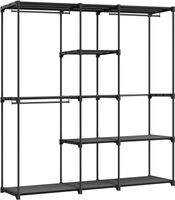 Offener Kleiderschrank Kleiderstange freistehender Schrank