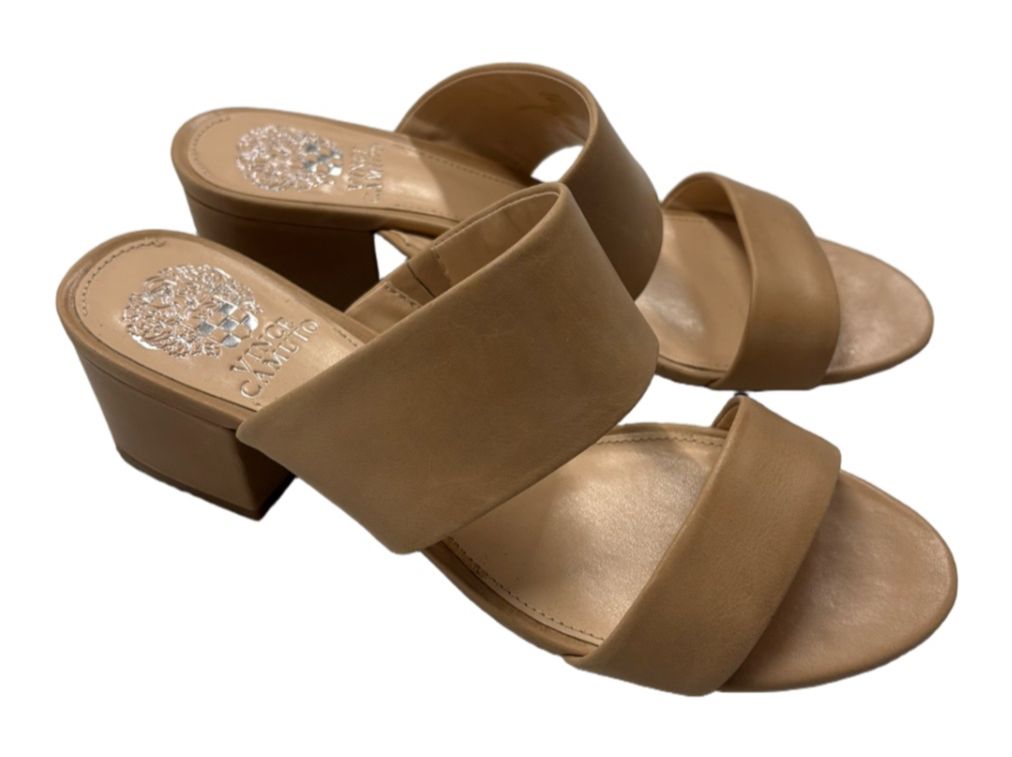 Scarpe da donna: Vince Camuto Sandalen, Beige, Gr. 38 Leder – Nuovo (secondo la descrizione) da Regensdorf venduto da secondchancefashion