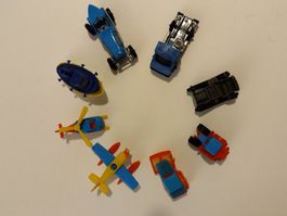 8 kleine Fahrzeuge, Ü-Ei.
