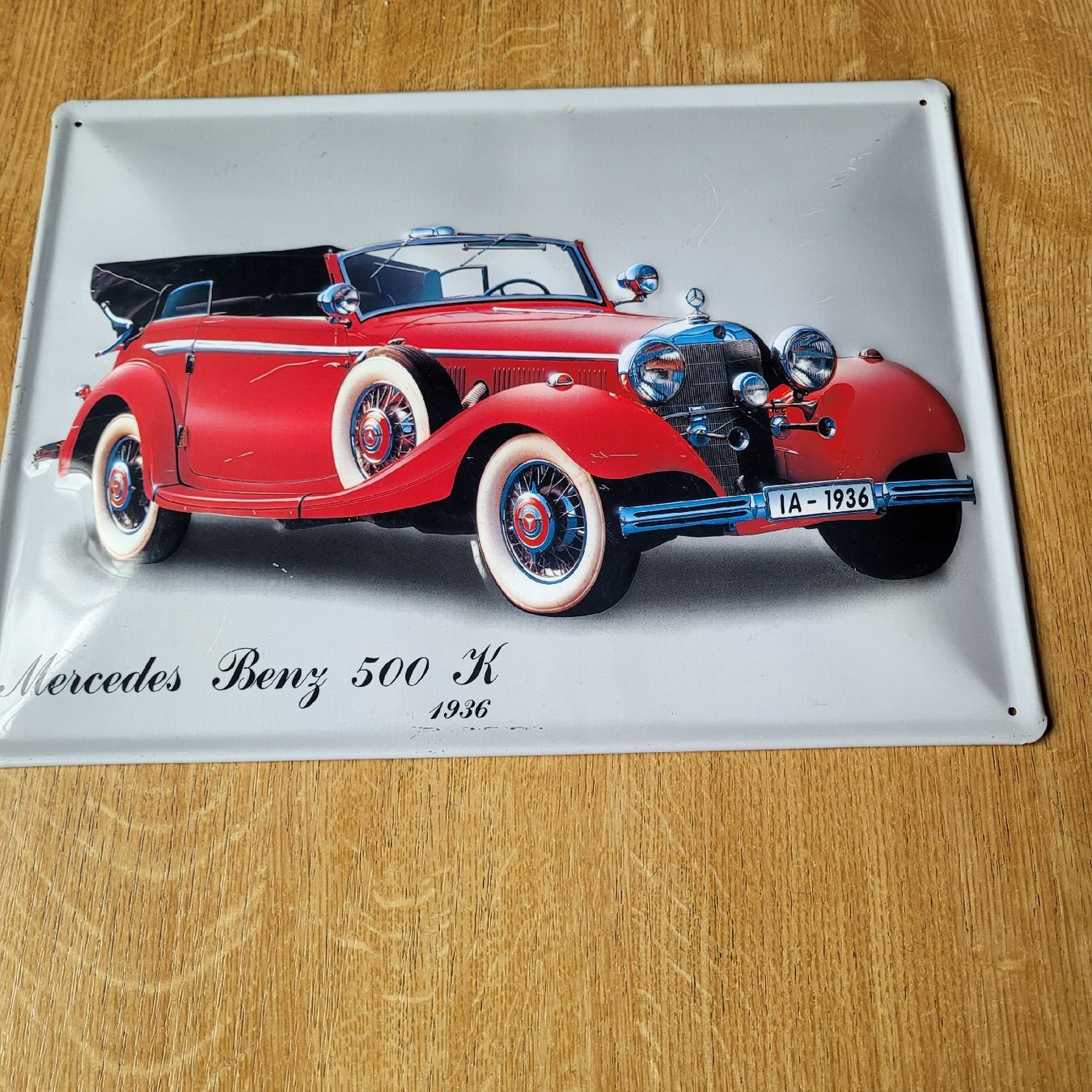 Mercedes-Benz Schilder: blechschild wandblech mercedes – Gebraucht aus Reichenburg von AK307