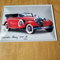 blechschild wandblech mercedes