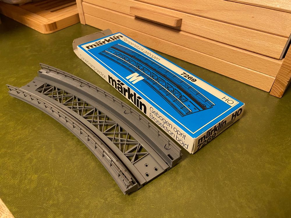 Vintage - Märklin 7269 - Rampe d'accès courbe | Kaufen auf Ricardo