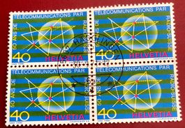 4 er Block Nr.504 mit Stempel