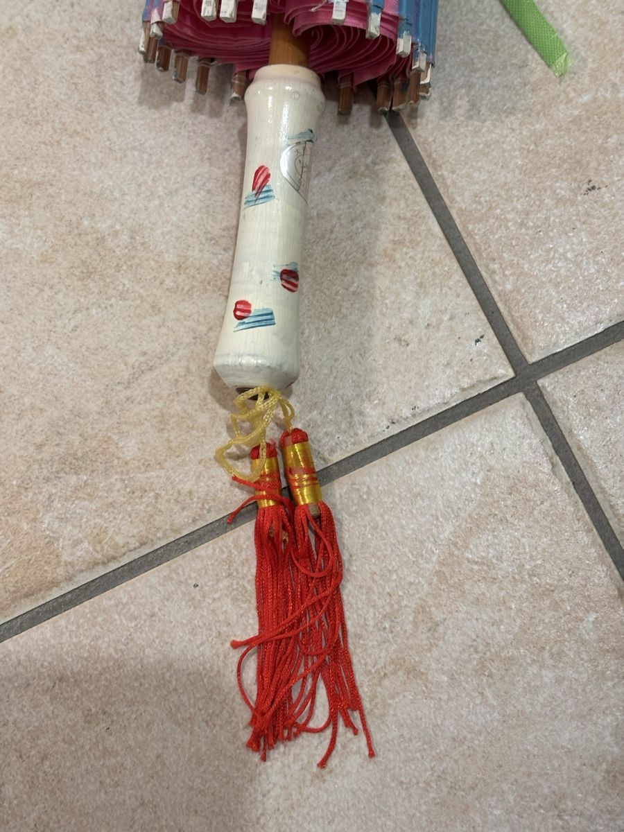 Tutte le decorazioni: Seltener Chinesischer Schirm – Usato da Therwil venduto da cosugs 4
