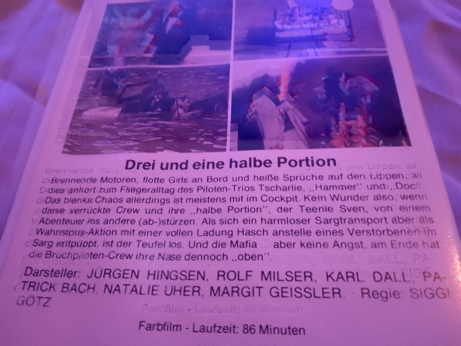 Tutti i VHS: Drei und eine halbe Portion  VHS VMP 5274 – Usato da Remetschwil venduto da Privatflohmi 3