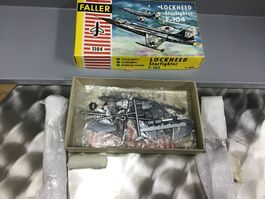 Faller Lockheed Starfighter F-104, Bausatz 1:100,Vintage!