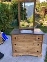 Meuble de salle de bain bois avec miroir