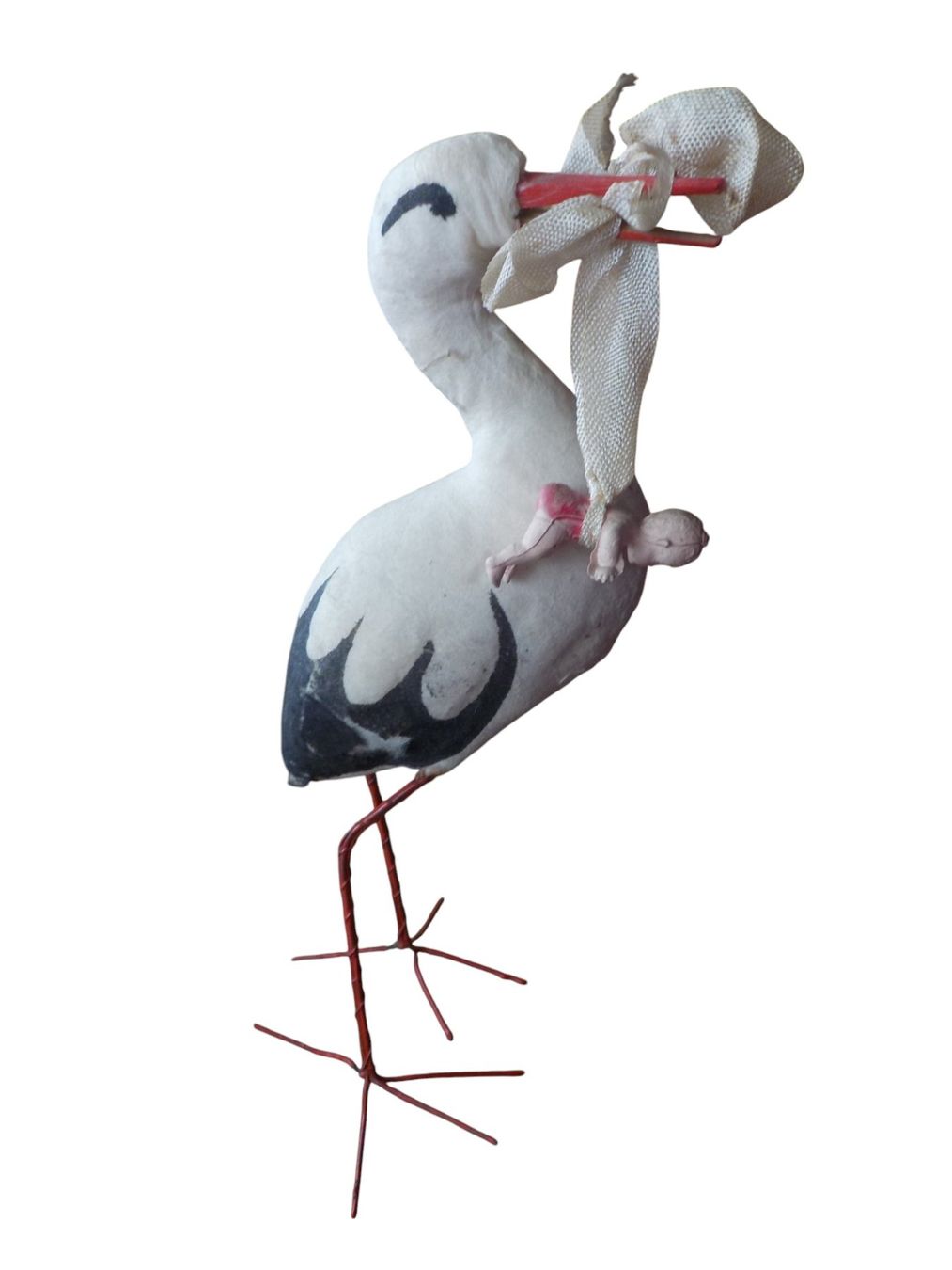 Tutte le decorazioni: Weihnachtsschmuck Storch Watte – Usato da Mörschwil venduto da antiksalon 6