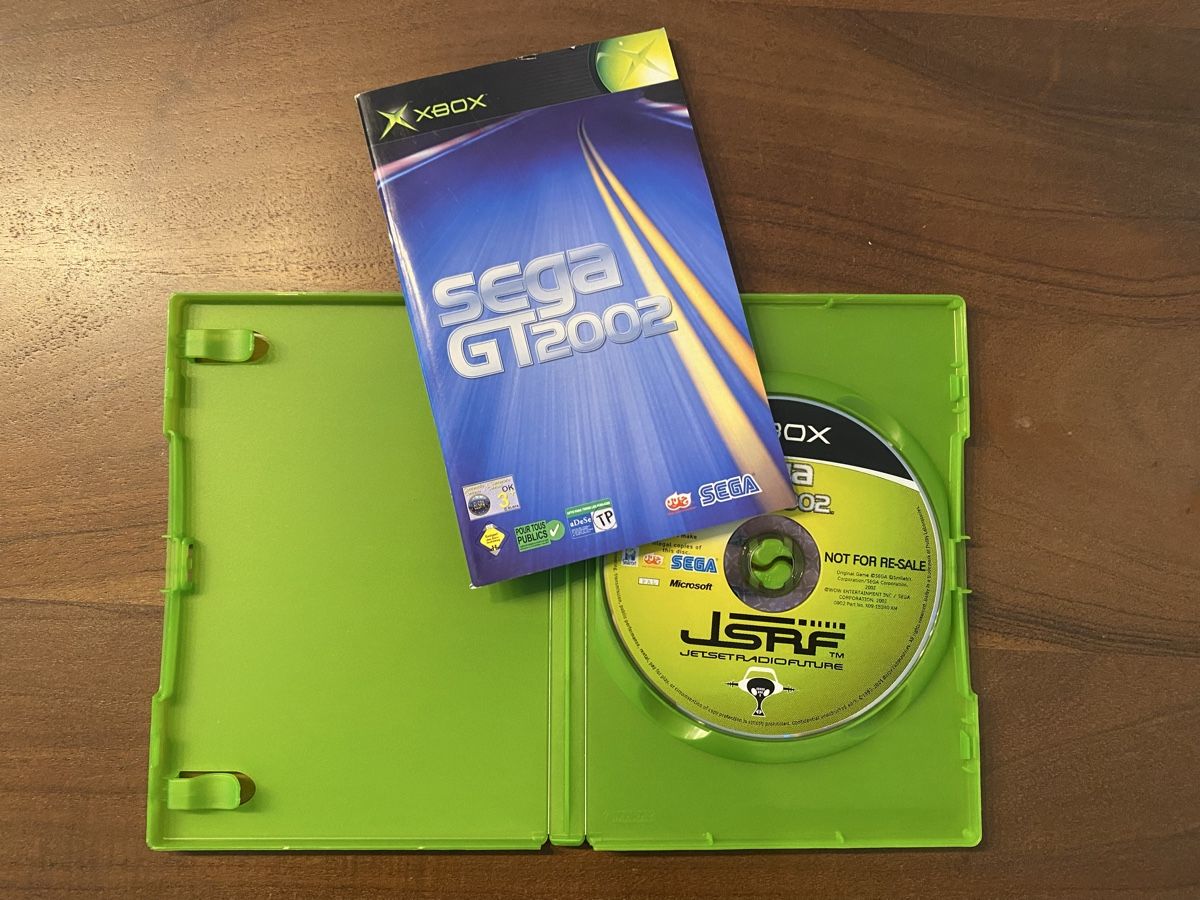 Microsoft Giochi: Xbox Bundle: SEGA GT 2002 & Jet Set Radio Future Disc+Manual – Usato da Thunstetten venduto da Virus_33 1
