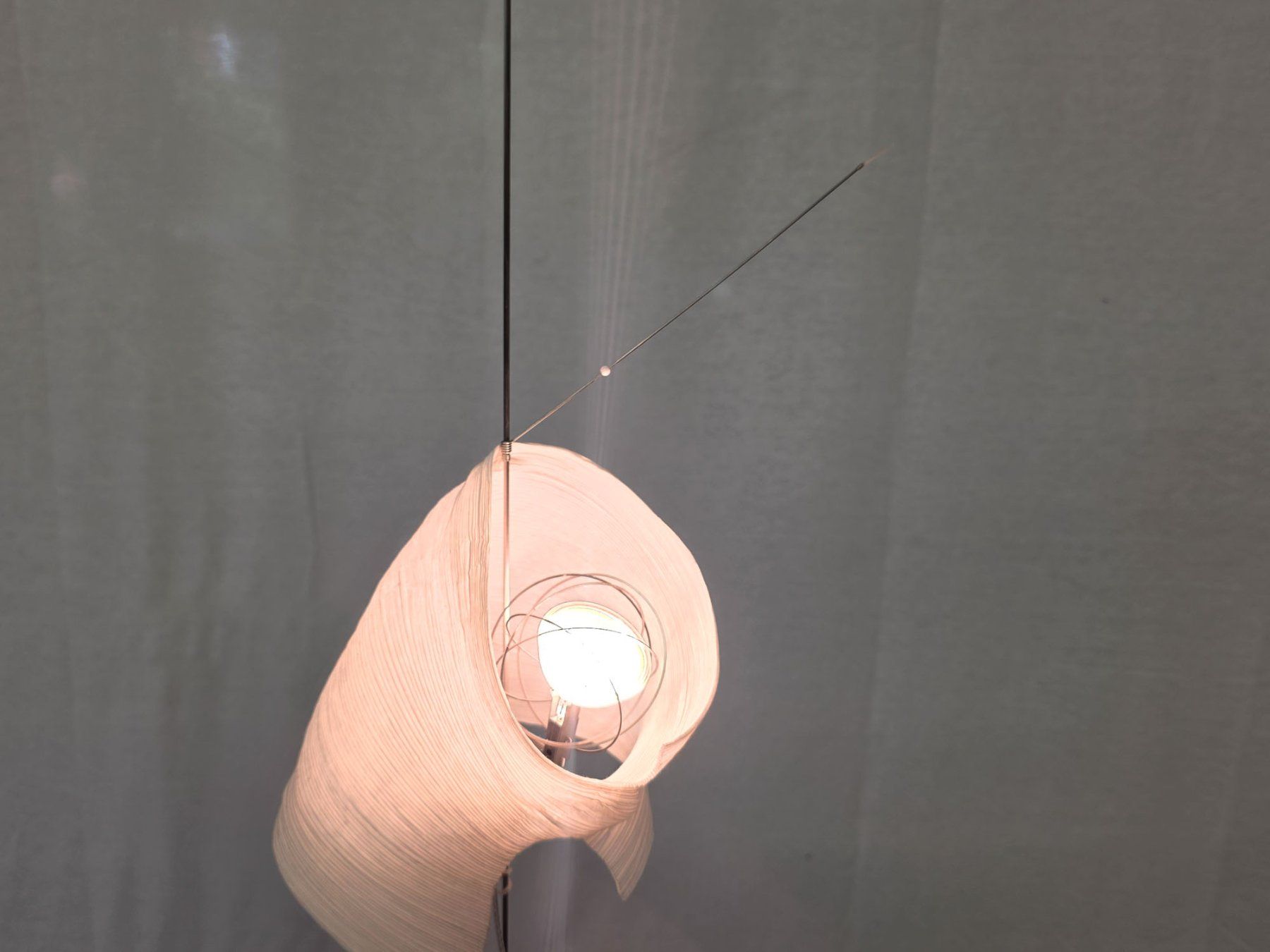 Ingo Maurer Lampen: Ingo Maurer Lampe - Papier, Dimmer - Ref. 06/48 – Gebraucht aus Au ZH von BrockiAu 3
