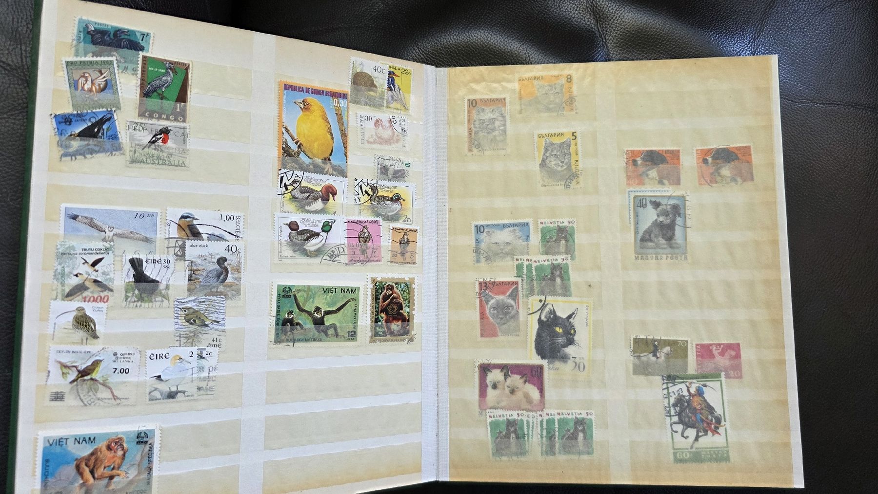 Tutti i francobolli: album avec timbres animaux divers – Usato da Petit-Lancy venduto da oxa_89xc 4