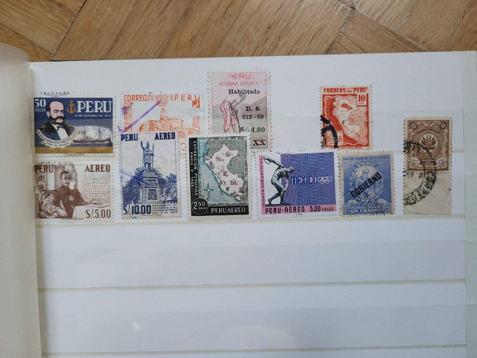 Tous les timbres: Kleinlot Peru  ab 1862 – D'occasion à stäfa par brandy66 1