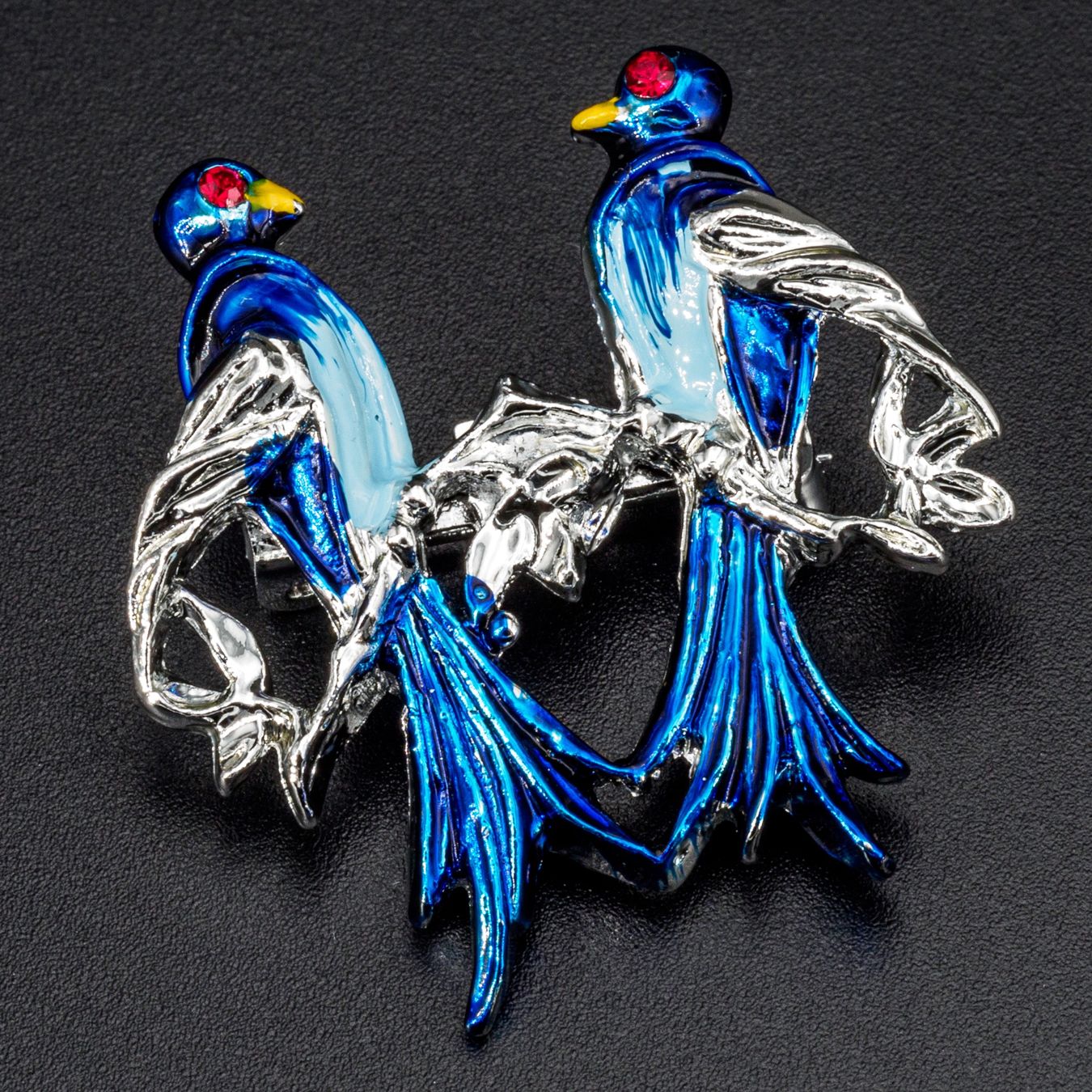 Spille & Fermagli: Vintage Brosche; Lovebirds – Usato da Zürich venduto da nostalgic_treasures 1