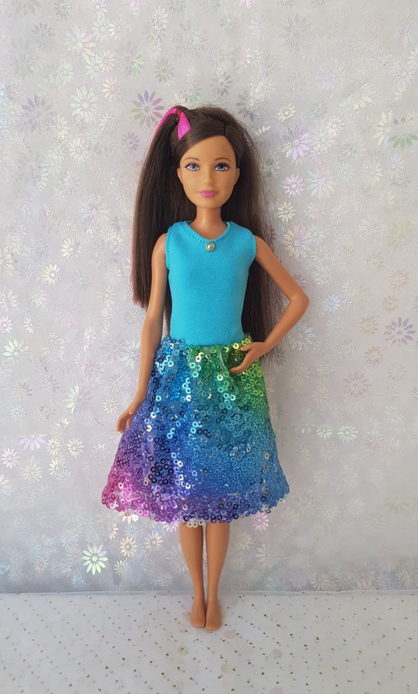 Puppen: Barbie Kleid für Skipper Barbieschwester – Neu (gemäss Beschreibung) aus Lachen SZ von Sakura4hime