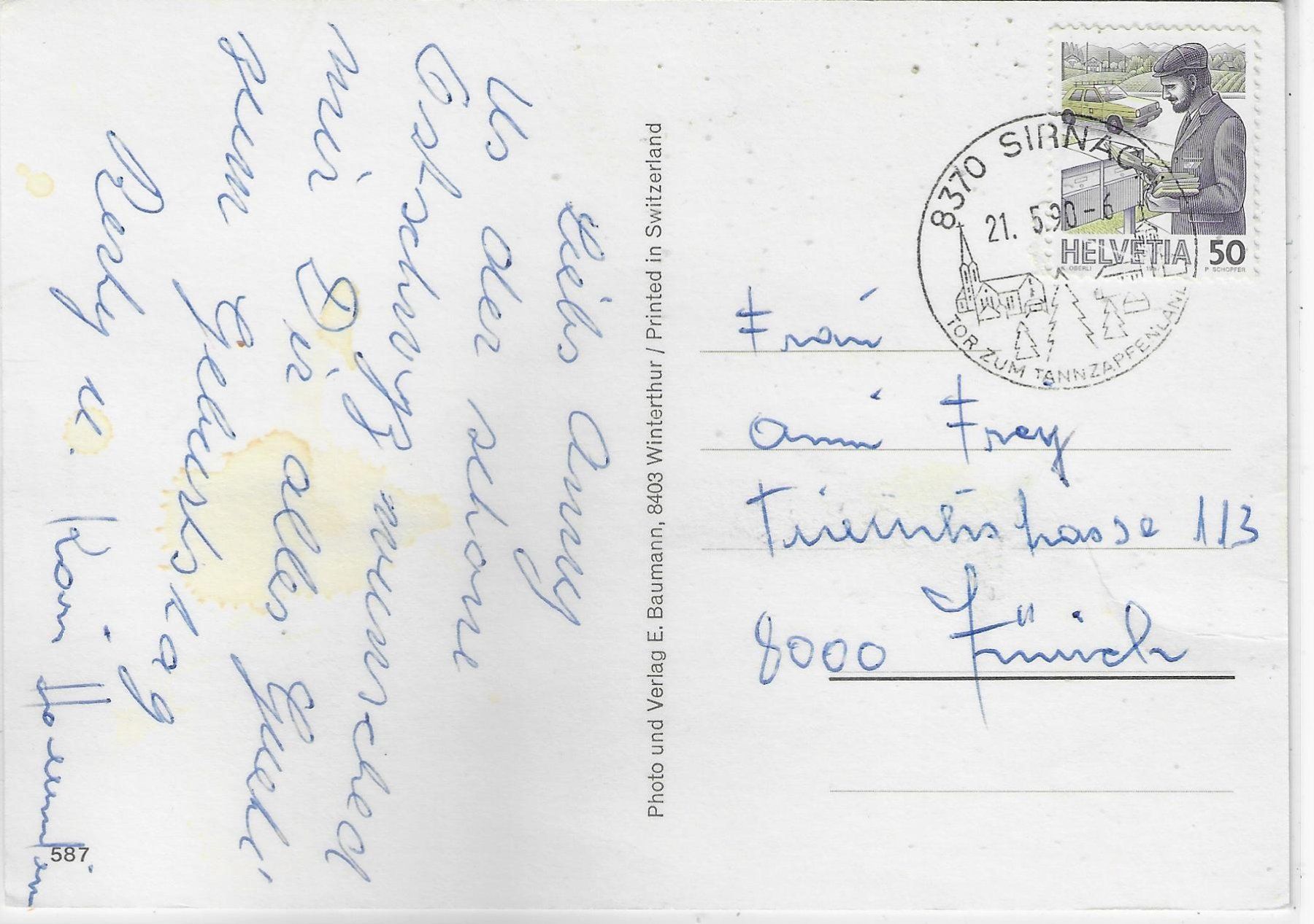 Cartoline postali: Wil SG - Multiview – Usato da Ettingen venduto da Kartenplanet 1