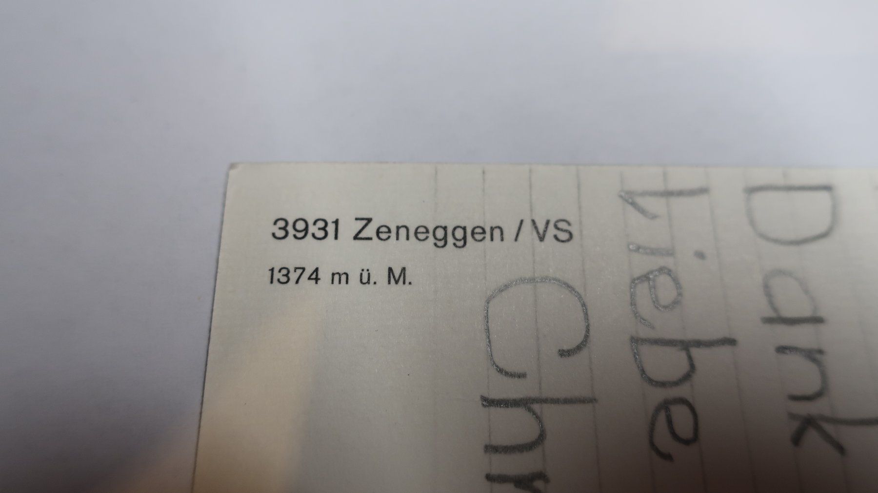 Cartes postales: Zeneggen VS N° 3931 – D'occasion à Cormoret par Pascalll2001 6