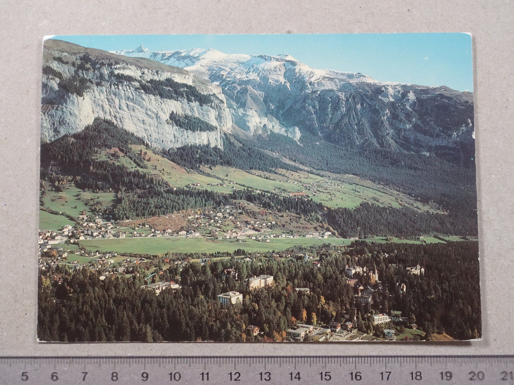 Cartoline postali: Flims, 1984 – Usato da Lenzburg venduto da fh1
