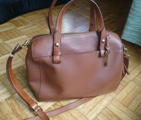 Fossil Handtasche Rachel Satchel (cognac) - wie neu!